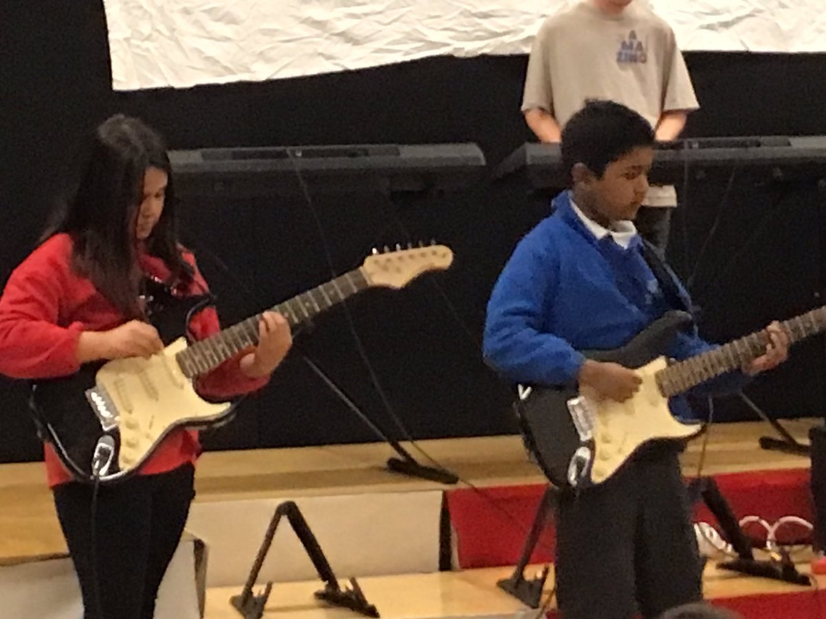 Aubreymiro's tweet photo. Very proud of our Year 4 Rocksteady performing stars sharing their talent with the whole school! #wroxhammusic #wroxhamlearning https://t.co/T8QAJ78QJv