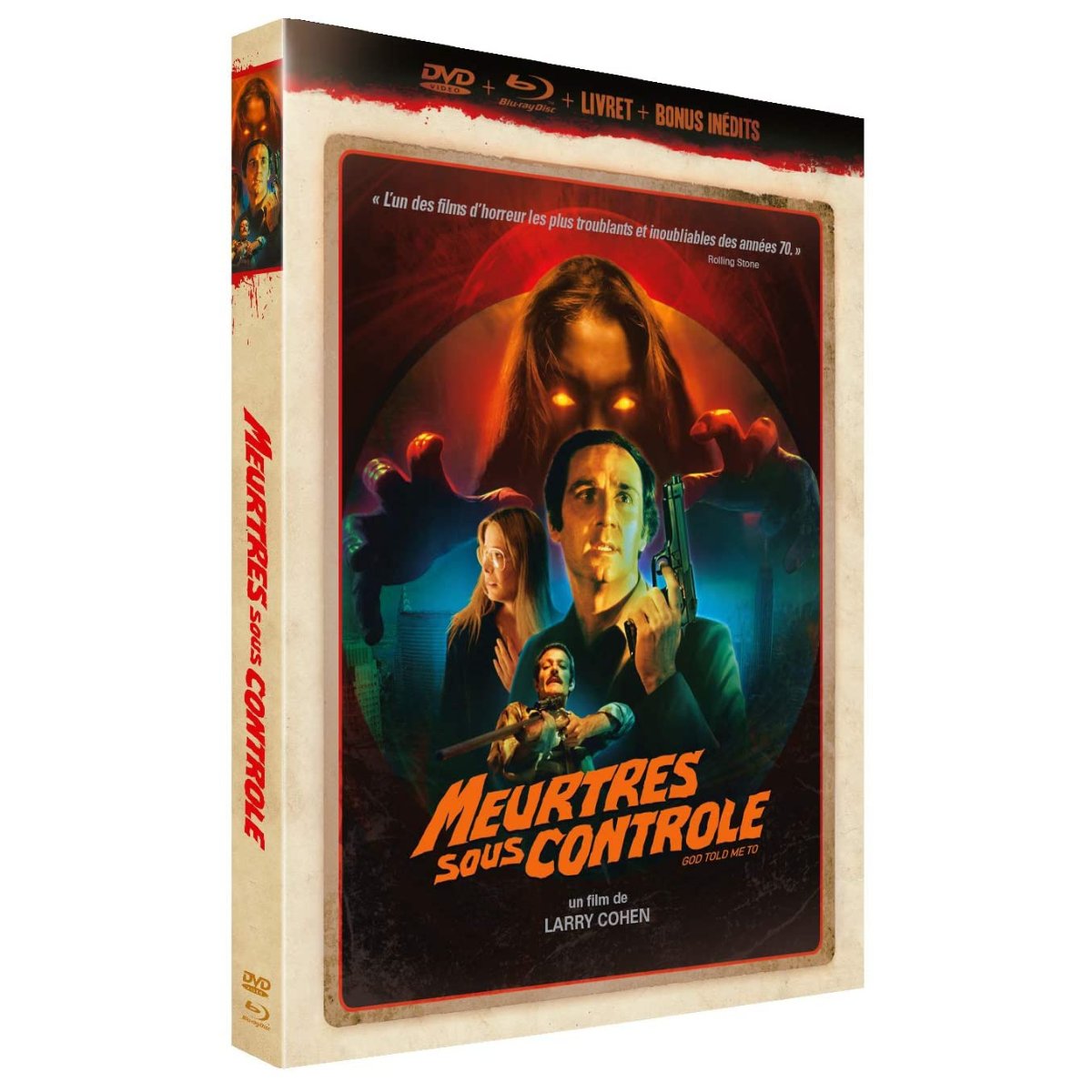RiminiEditions's tweet photo. Il y a 2 ans jour pour jour, le 18 mars 2021, dans notre #collectionANGOISSES sortait #MeurtresSousContrôle (#Godtoldmeto) (1976) de #LarryCOHEN
👉 Notre édition est presque épuisée, il reste seulement quelques exemplaires disponibles
#DVD #bluray https://t.co/bT2eaT6kCW