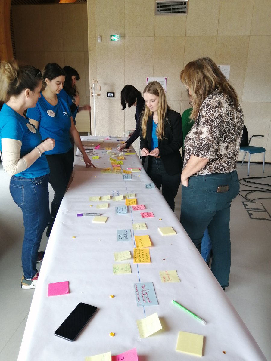 Aujourd'hui, des rencontres Exception'Elles entre les étudiantes <a href="/IMTMinesAles/">IMT Mines Alès</a> @IMTMinesAlbi et leurs marraines pour promouvoir le #leadership et l'#entrepreneuriat au féminin