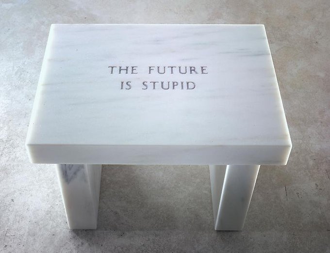 Jenny Holzer, US conceptual artist, based in New York, known for her work with text and slogans #WomensArt