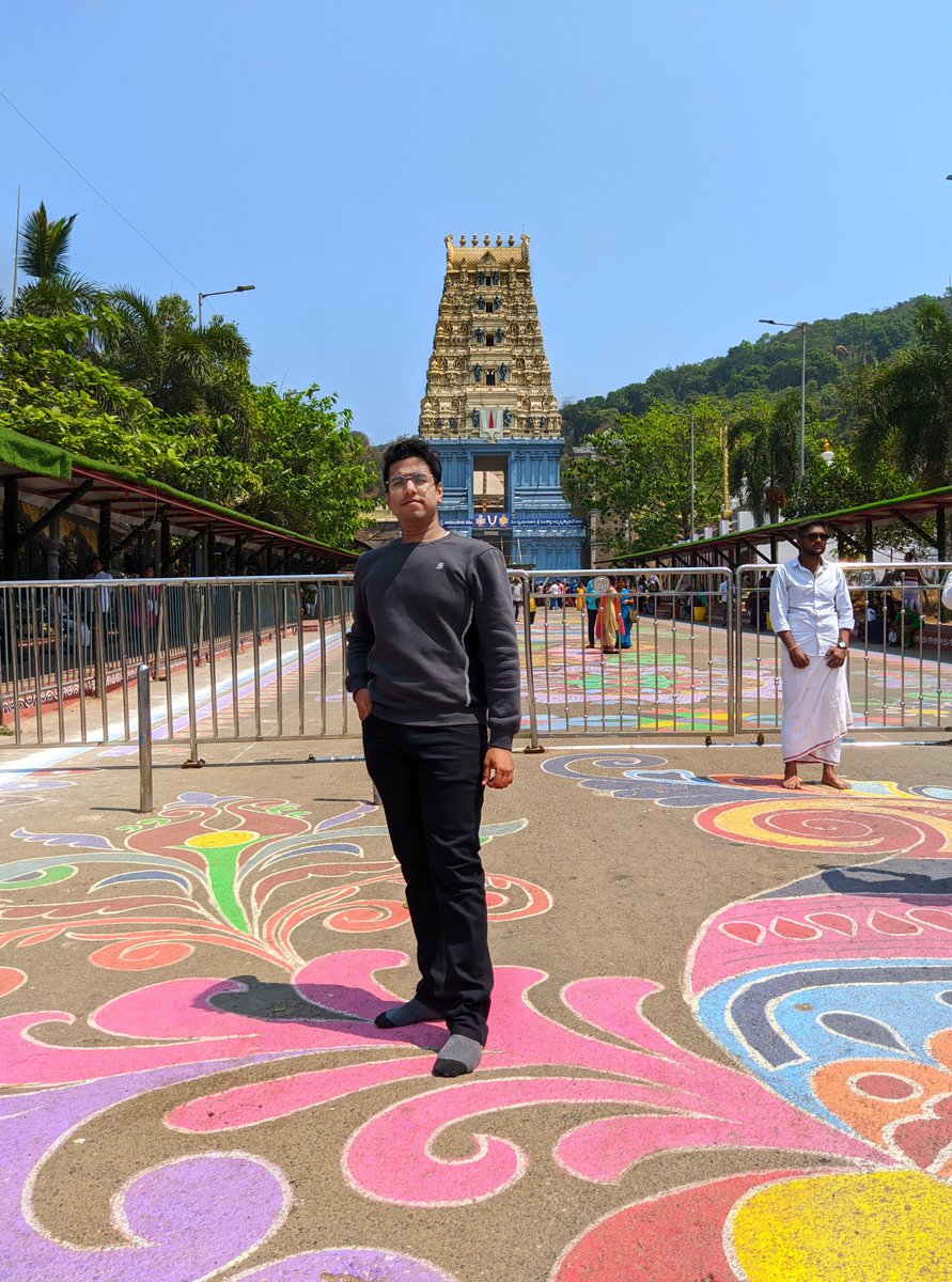 SahooHere's tweet photo. Such a divine and peaceful atmosphere - #simanchalam. 💙 https://t.co/E7Iww1L1Lt