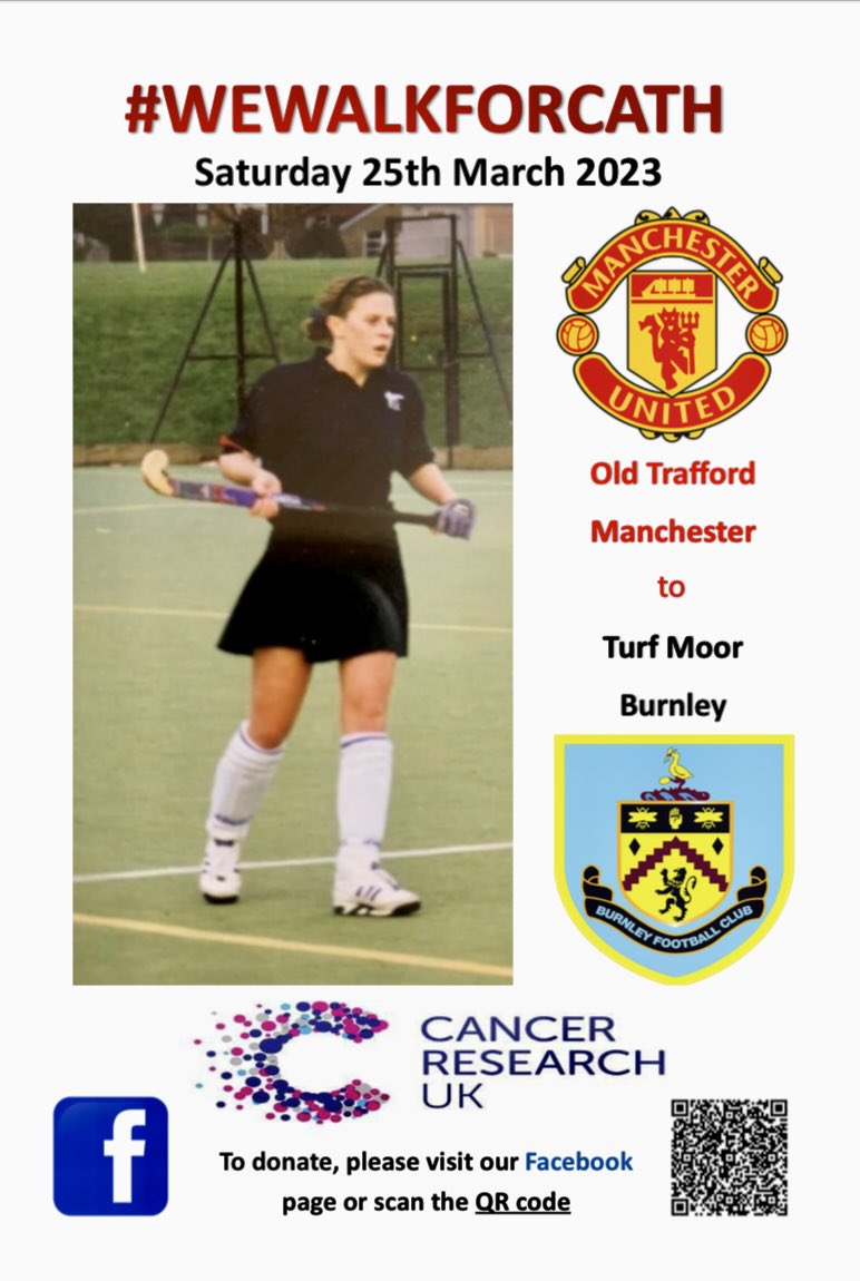 Flashthered's tweet photo. 1 week to go.  @Bolton4Bolton, his sons &amp; I are walking from @ManUtd to @BurnleyOfficial. We are raising funds for CANCER RESEARCH UK. #wewalkforcath https://t.co/zwpqnRNbsB