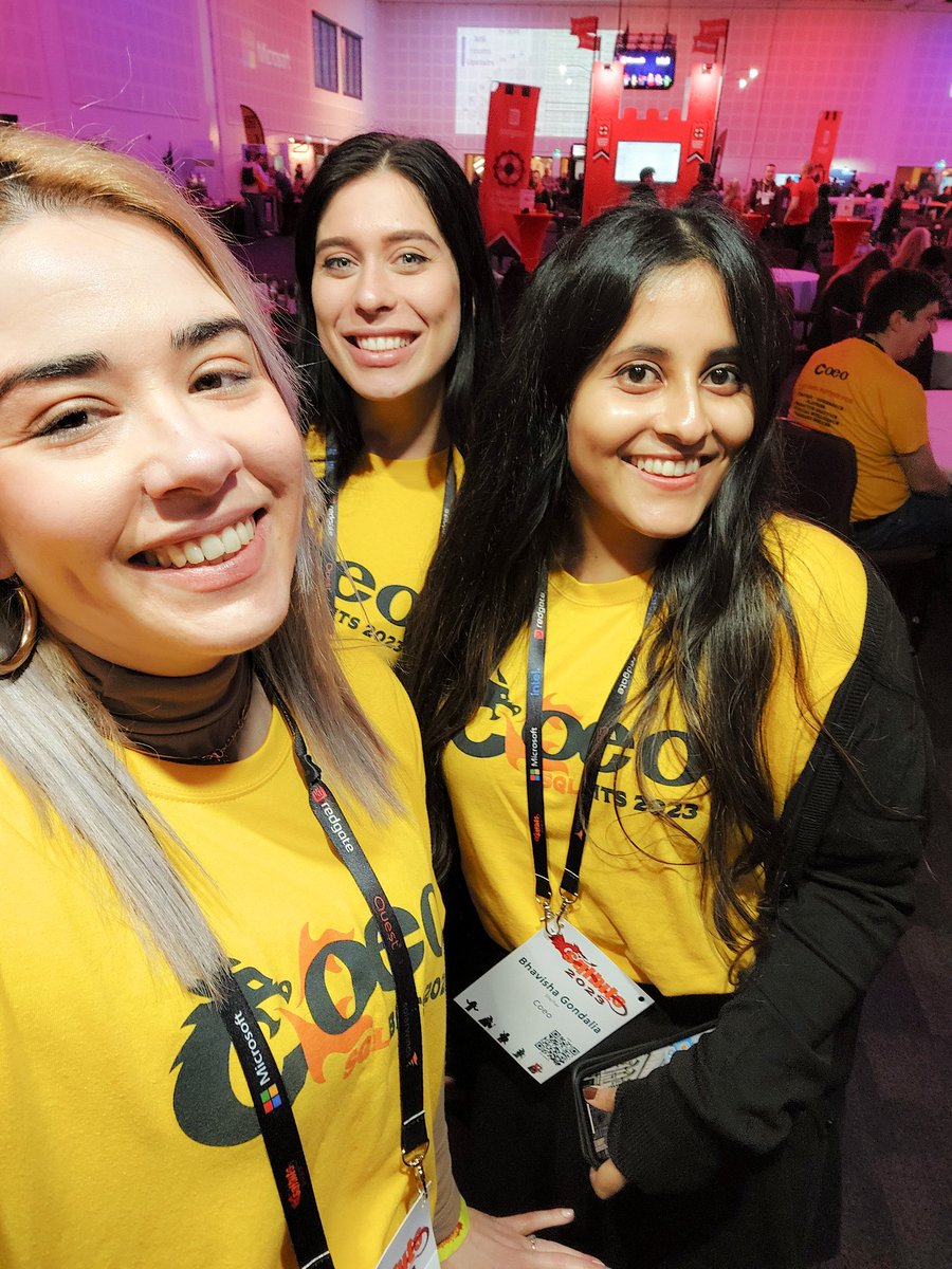 CoeoLtd's tweet image. 5th and final day of @SQLBits 2023. How time flies.

#coeo #sqlbits2023 #sqlbitsselfie #DataAnalytics #helpingourclientspredicttheirfuture