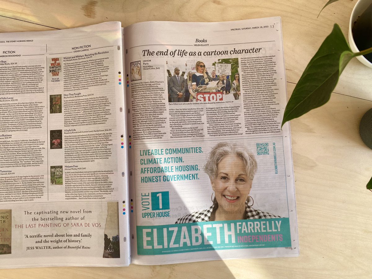 Good to be back in <a href="/smh/">The Sydney Morning Herald</a> again #alwaysindependent