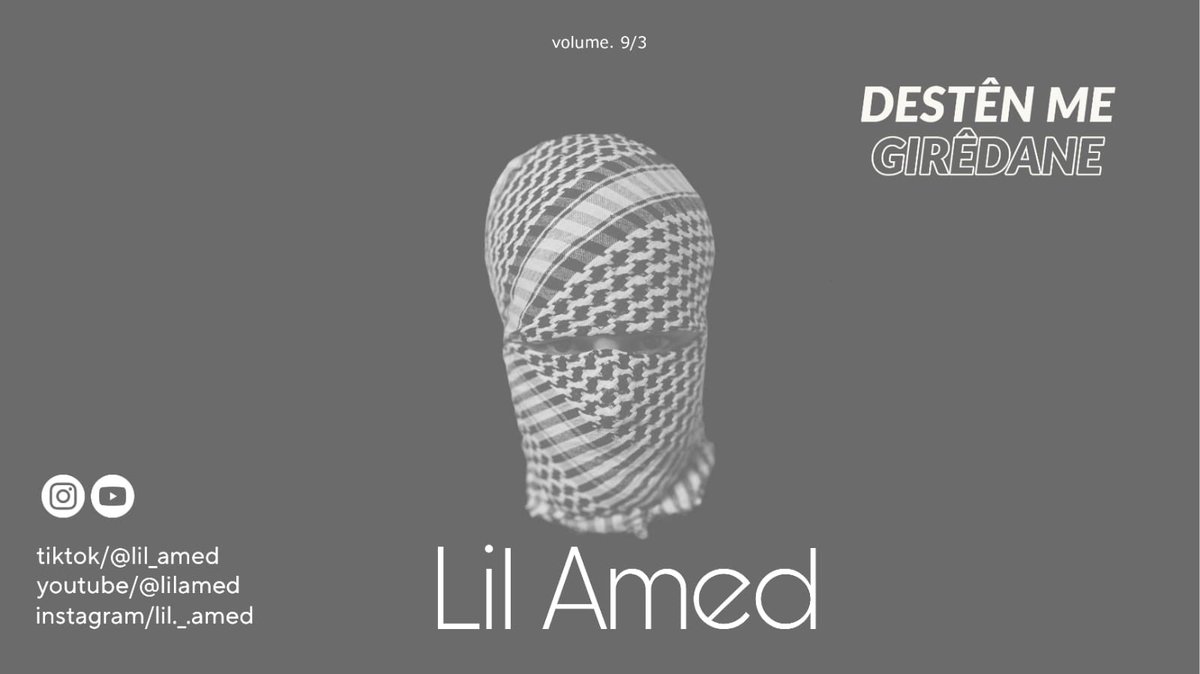 lil__amed's tweet photo. Destên me girêdane is out now https://t.co/DskQcejWnR