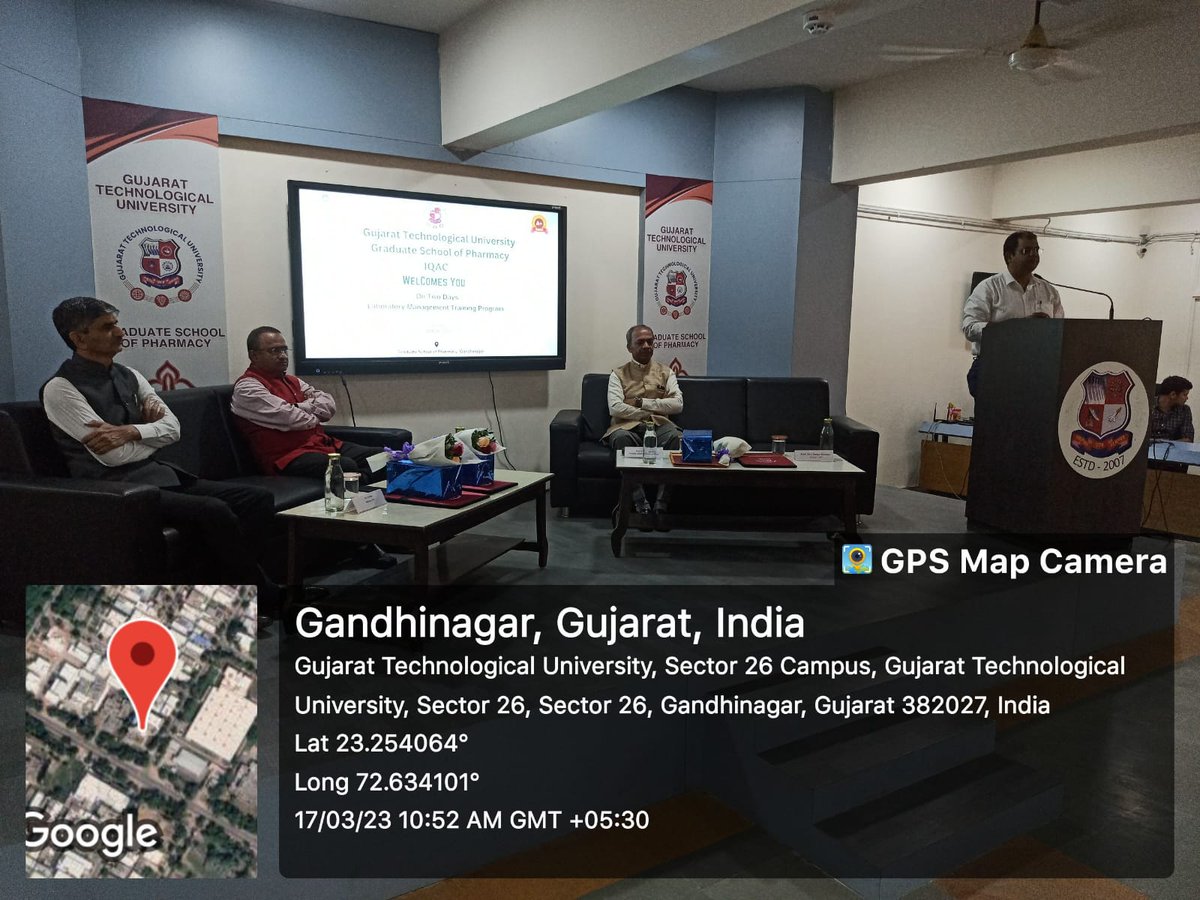 GraduateSchoo16's tweet image. GSP has organised a two-day training program on Laboratory management for Lab. Assistant and Lab . Technician. More than 35 participants from 19 different Colleges have participated.
#taining #pharmacy #Management