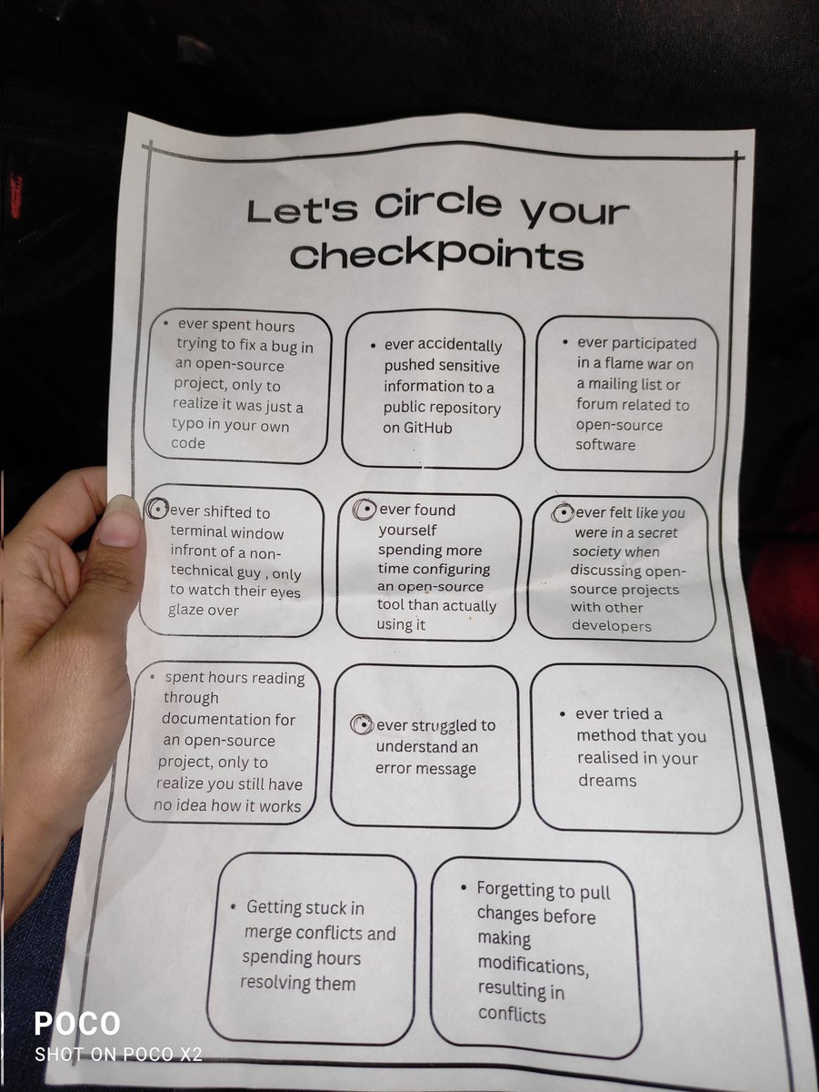 10__ishqa's tweet image. Prooving this wrong -&quot;Jitna bhi try karo Bunny life me kuch na kuch toh chootega hi&quot; by attending such wonderful events💫 @durgfoss
#DurgFOSS #FOSSunited #Keploy #DigitalOcean