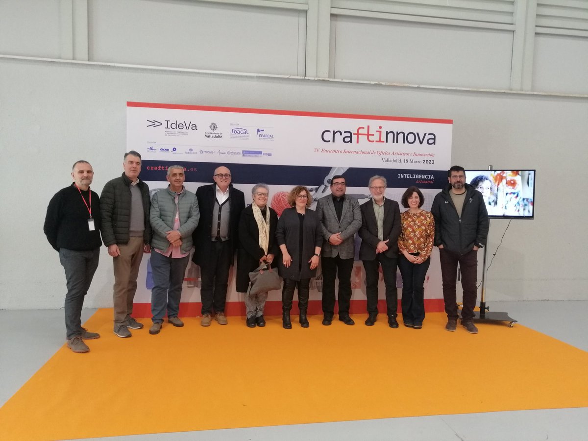 feriavalladolid's tweet photo. #CraftInnova en marcha #artesanía #innovación #oficios #tecnología
Entrada gratuita
Horario: 10 a 14 y 16 a 20.30
Solo hoy sábado
@AyuntamientoVLL @ideva_agencia #Foacal #Cearcal https://t.co/wMaCCjb3rt