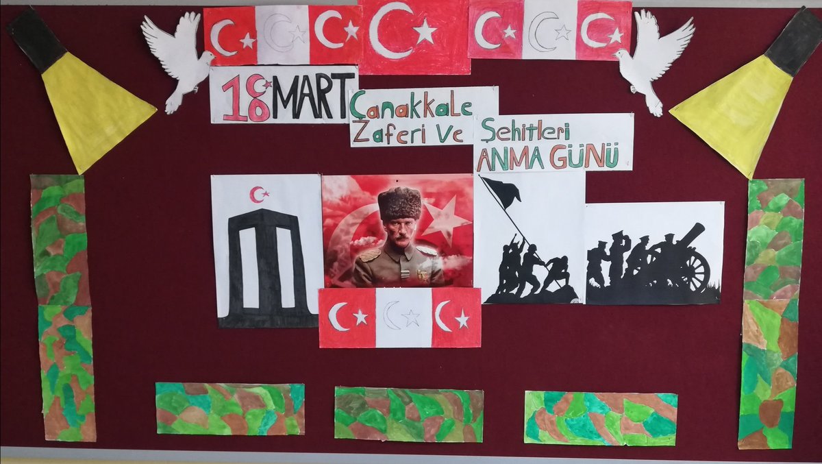 18 Mart Çanakkale Zaferi ve Şehitleri anma Günü panomuz. Aziz şehitlerimizi rahmet, minnet ve saygıyla anıyoruz... #18MartÇanakkaleZaferi #CanakkaleGecilmez