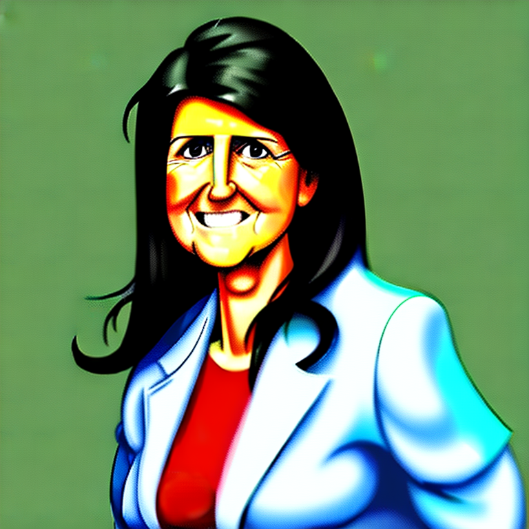 Come check out these unique AI-generated images of #NikkiHaley and join her in advocating for affordable and accessible transportation! See what Nikki Haley looks like from a new perspective: makeitnikki.com/p/3847 #NikkiHaley #AffordableTransportation #AIArt #MakeItNikki