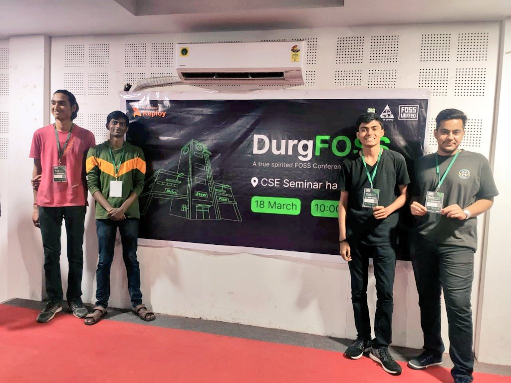 krishchopra22's tweet image. @durgfoss
The opportunity to network with other individuals and professionals of the same field is really unbeatable! 
Loving this conference...✌🏻😌

#DurgFOSS #OpenSource #Keploy #FOSSunited
