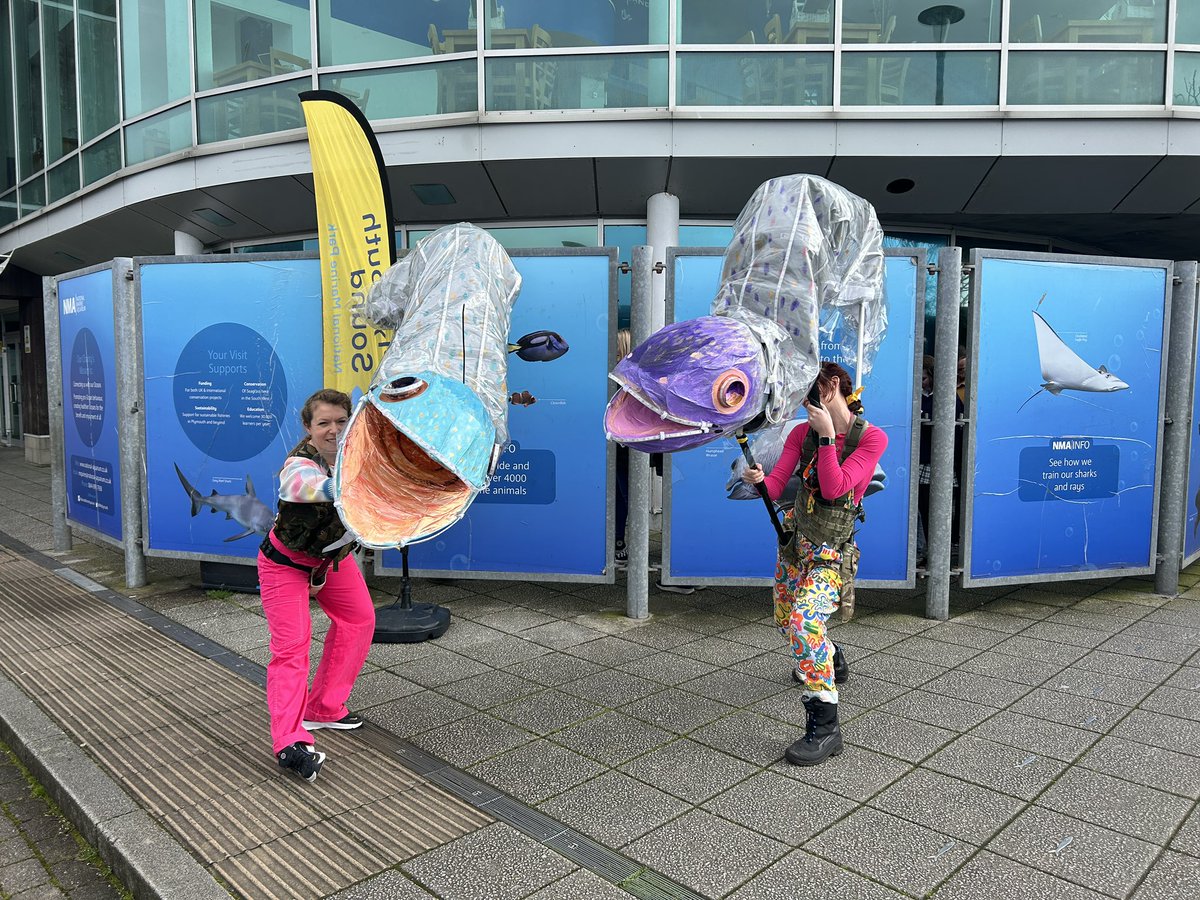 Our open weekend at <a href="/NMAPlymouth/">National Marine Aquarium</a> is officially open!!

A HUGE #thankstoyou to national lottery players and <a href="/HeritageFundUK/">The National Lottery Heritage Fund</a> for making this event happen 🥳🐙