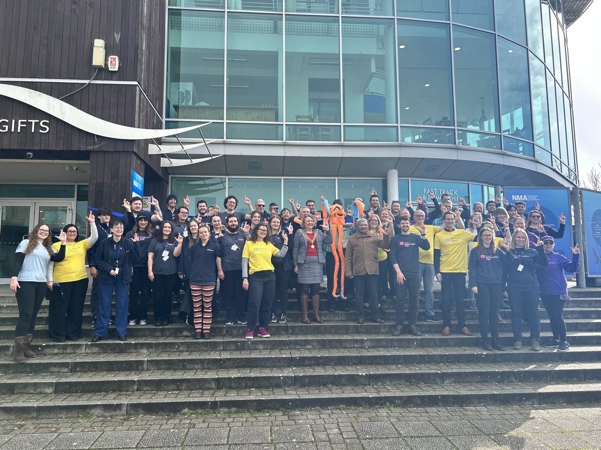 PlymSoundNMP's tweet photo. Our open weekend at @NMAPlymouth is officially open!!

A HUGE #thankstoyou to national lottery players and @HeritageFundUK for making this event happen 🥳🐙 https://t.co/Mn7J49xOZD