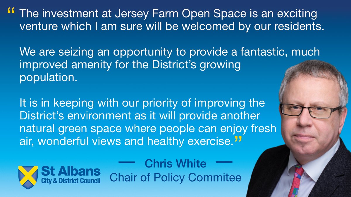 St Albans Council on Twitter "Jersey Farm Open Space, an 80,000m2 site