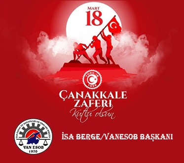 Çanakkale geçilmez...
Allah şehitlerimize rahmet eylesin. Ruhları şad olsun.
<a href="/isaberge65/">İsa Berge</a>