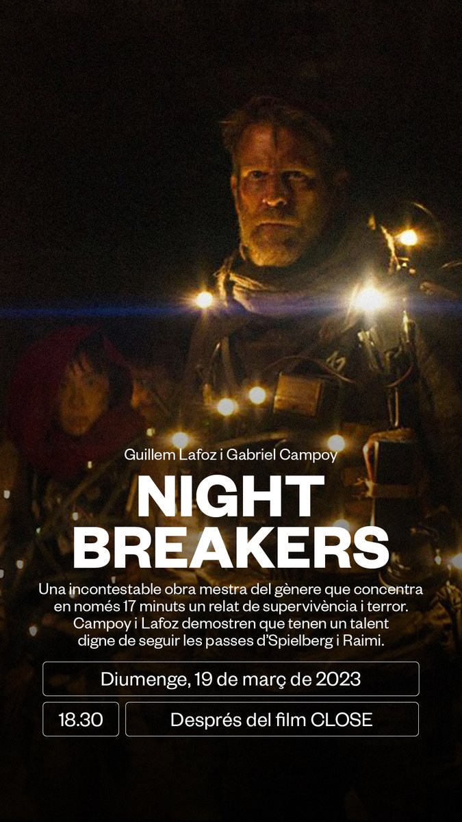 cineclubmanresa's tweet photo. 👉 Dg. 19 de març, 18.30 h. Auditori Plana de l’Om #Manresa

CLOSE
(Lukas Dhont)
+
NIGHT BREAKERS
(Guillem Lafoz @GuillemLafoz i Gabriel Campoy @bielcampoy)

🎟️ Entrades: https://t.co/eV9KsQx1CJ i 30 min. abans a la mateixa sala.

#CineclubManresa https://t.co/8PhcsU2HTl