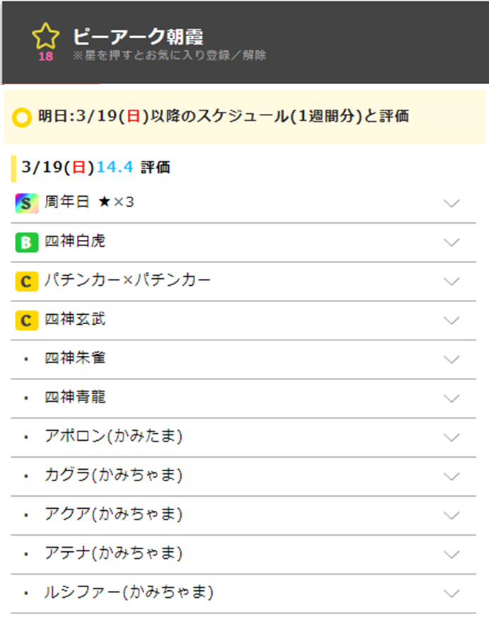 3/22
✨埼玉おすすめピーアーク✨
🏰ピーアーク草加
🌈ゾロ目の日
🎰あしゅら
🎰パチンカー×パチンカー
🎰渋沢が行く!
🏰ピーアーク松原
🌈ゾロ目の日
🎰四神
🎰かみちゃま・かみたま
🏰ピーアーク越谷
🌈ゾロ目の日
🎰あしゅら
🎰四神
🎰かみたま・かみちゃま
ピーアークと言えばゾロ目の日✨