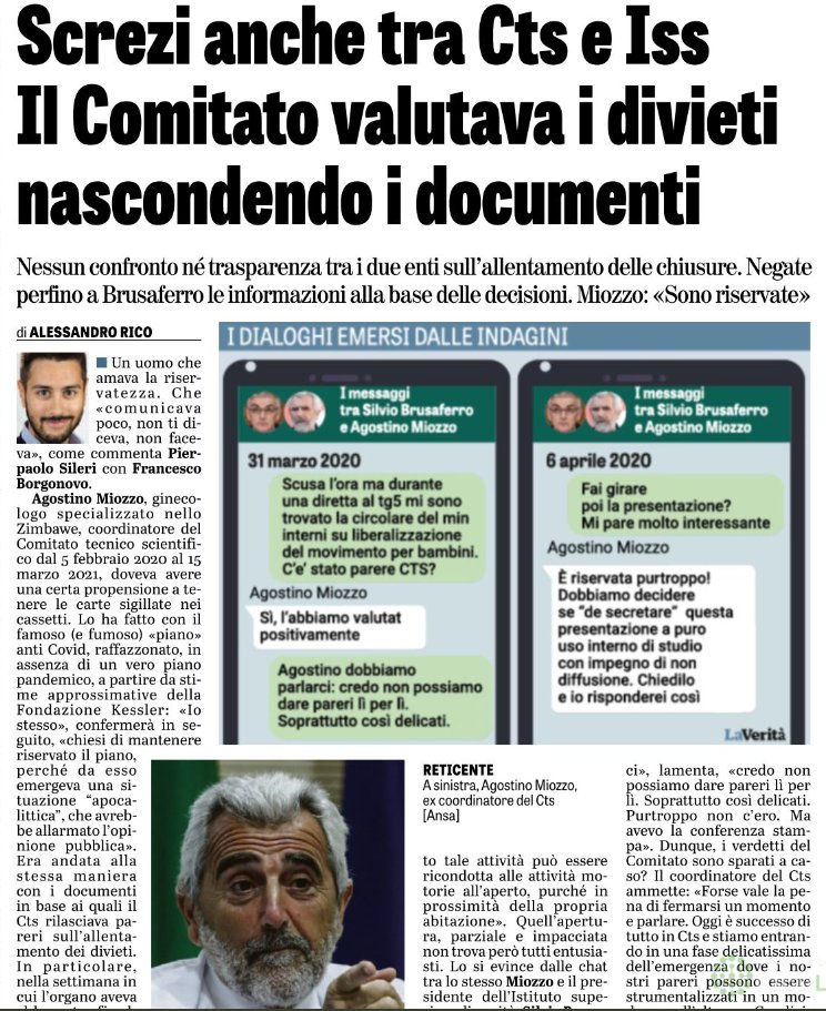 OrtigiaP's tweet photo. UN #CTS GUIDATO DA #Miozzo ginecologo che operava nello Zimbabwe pieno di presunti competenti che tanto competenti non erano. Documenti segreti che neanche tra loro venivano divulgati. Persino #Brusaferro spiazzato. Nessuna trasparenza. Urge Commissione d'Inchiesta. Devono pagare https://t.co/WrQPNQHTyf