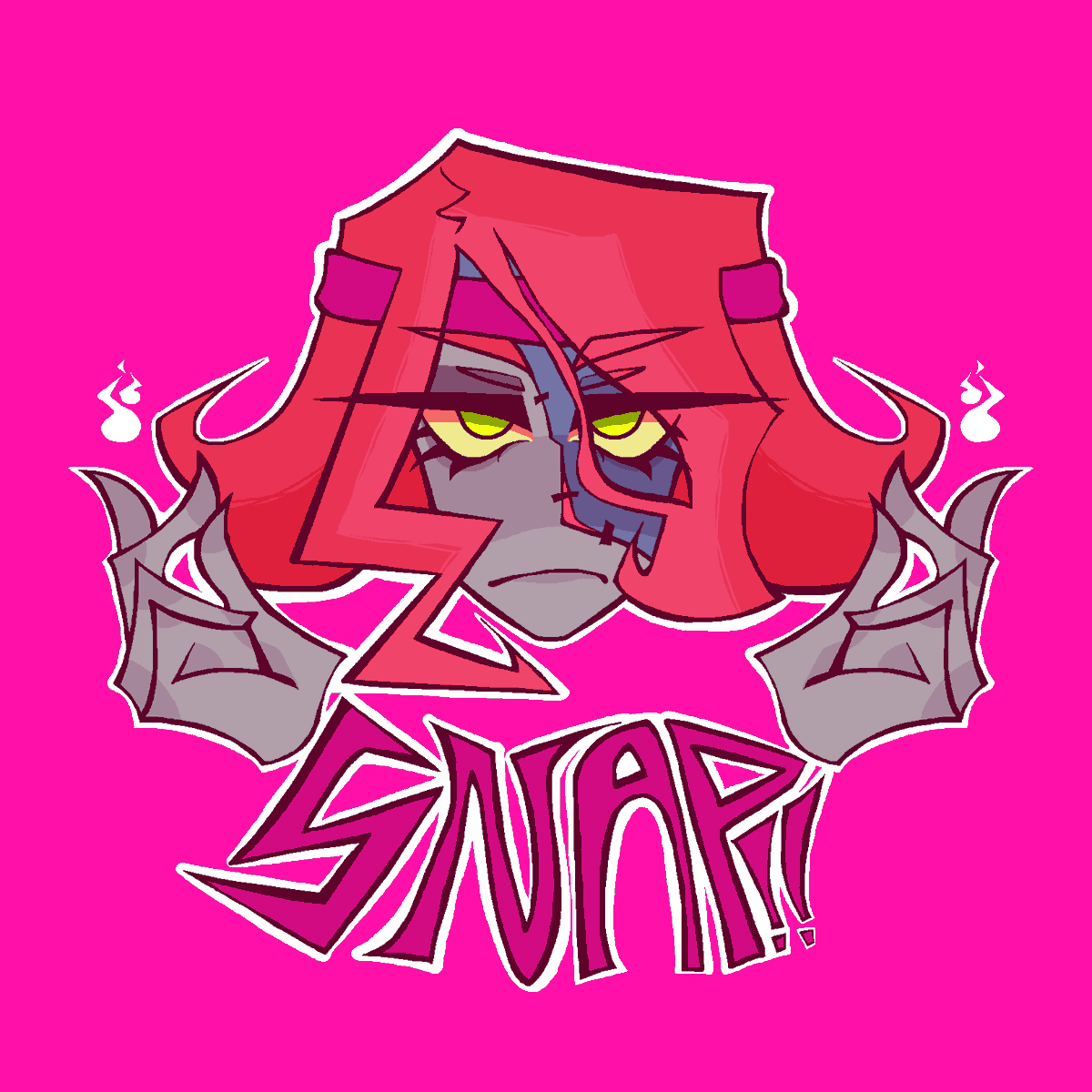 sanyehh's tweet photo. #hermitcraft #hermitcraftfanart #zombiecleo #zombiecleofanart #limitedlife #limitedlifefanart 
tw eye strain + bright colors 
mom mommy mother pls can we burn down boylosers mansion again mommmmm mommy pls pls PLSSSSSSS https://t.co/2R2KS7XYLy