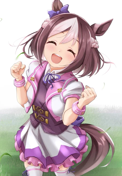 スペちゃん描きました(*'▽') #ウマ娘 #スペシャルウィーク 