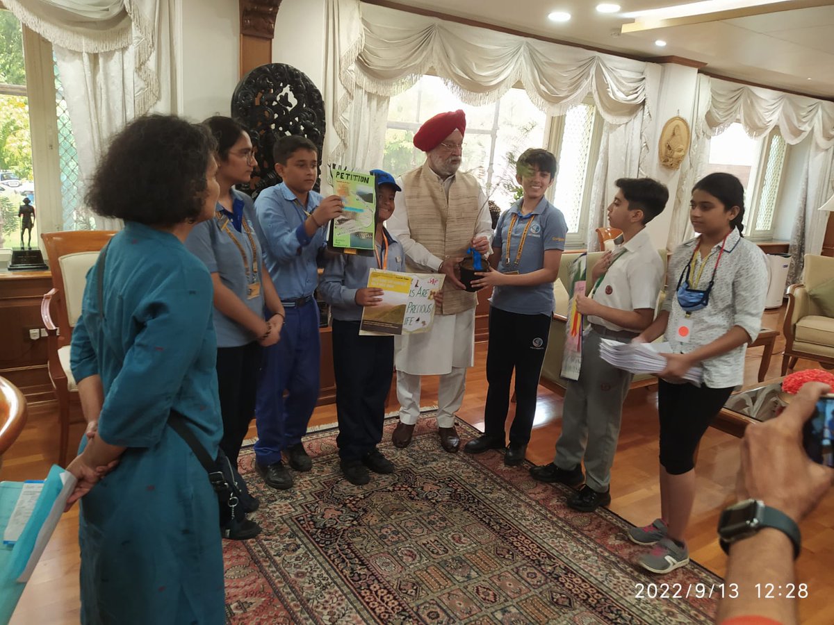 <a href="/HardeepSPuri/">Hardeep Singh Puri</a> Sir, 3 months have passed since you told us when we met you on 13.09.22 that you will call for stakeholder consultation to discuss &amp;
#ReviseNCRdraftplan2041
We request you to give us a date for this meeting &amp; invite experts also.
#AravalliUnderThreat #SaveNCR