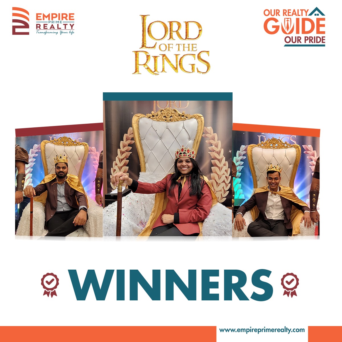 OfficialEpr's tweet image. We want to express gratitude to everyone who attended and made the event a great success!
We can't wait to create more unforgettable memories with you all.

#ourrealtyguideourpride #realtyguide #personalguide #lordoftherings #realestate #developers #homes #homebuying #builders