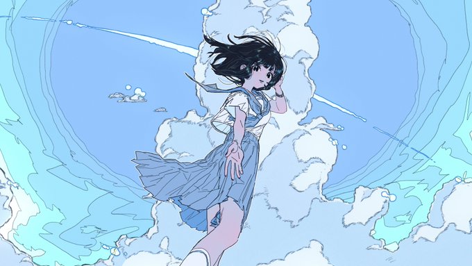 「飛行機雲 カメラ目線」のTwitter画像/イラスト(新着)｜2ページ目