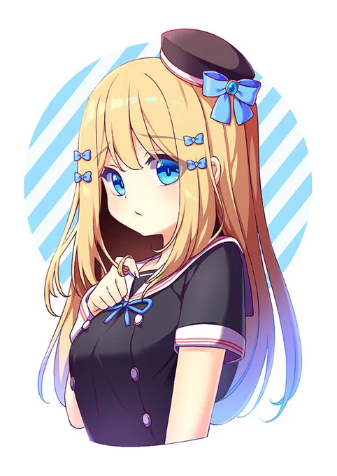 コーデリア。こんな感じかな..。#ビビッドアーミー #ビビあーと 