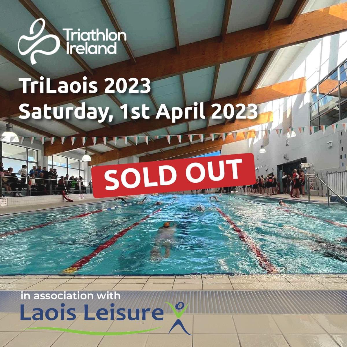 𝗧𝗿𝗶𝗟𝗮𝗼𝗶𝘀 𝗶𝘀 𝗻𝗼𝘄 𝗦𝗢𝗟𝗗 𝗢𝗨𝗧
𝗔 𝘄𝗮𝗶𝘁𝗹𝗶𝘀𝘁 𝗶𝘀 𝗻𝗼𝘄 𝗶𝗻 𝗼𝗽𝗲𝗿𝗮𝘁𝗶𝗼𝗻

To avail of our waitlist please email 𝗱𝗶𝗿𝗲𝗰𝘁𝗼𝗿@𝘁𝗿𝗶𝗹𝗮𝗼𝗶𝘀.𝗶𝗲

TriLaois hosted by Laois Leisure-Portlaoise

TriLaois Race Committee 
<a href="/tri_ireland/">Triathlon Ireland</a>