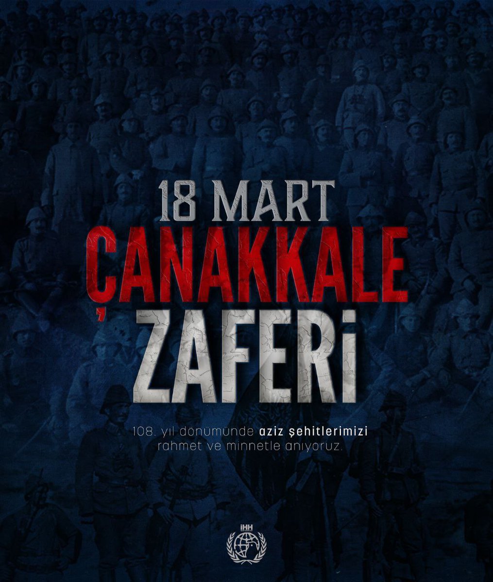 ustun_aksu's tweet photo. 🇹🇷Çanakkale Zaferi'nin 108. yıl dönümünde aziz şehidlerimizi rahmet ve minnetle anıyoruz.

#ÇanakkaleGeçilmez 
#18MartÇanakkaleZaferi https://t.co/cZ1PS723wJ