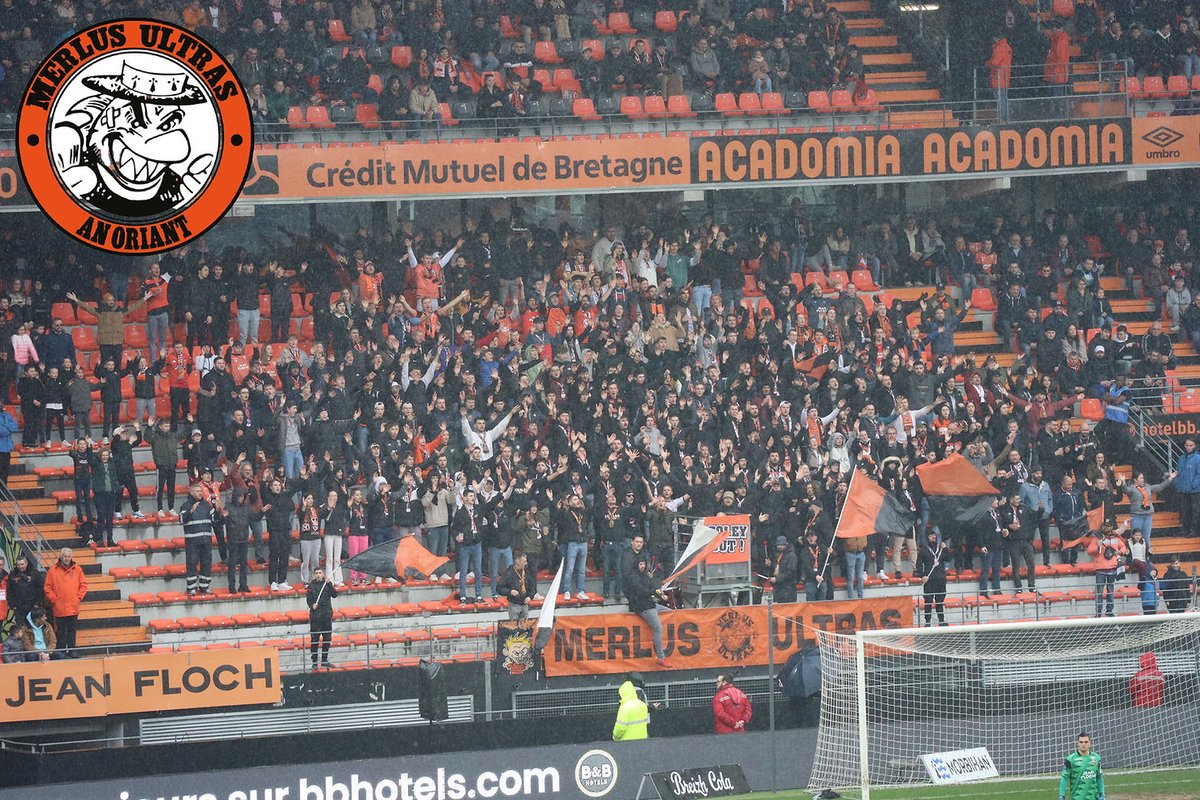 UltrasMadeinFR's tweet image. ⚽️ Lorient - Troyes
📢 Merlus Ultras !
📆 12 mars 2023
#FCLESTAC