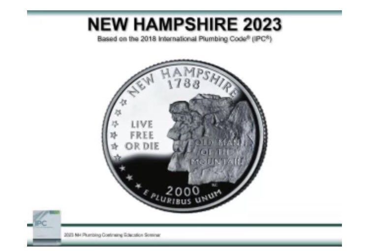 GGauthierICC's tweet photo. Proudly representing the International Code Council and the PMG Team today in Nashua New Hampshire presenting the 2023 Plumbing and Fuel Gas Continuing Education Seminar for the licensed professionals of the Granite State! Viega~ Nashua NH https://t.co/9Q9Pt1ENYy