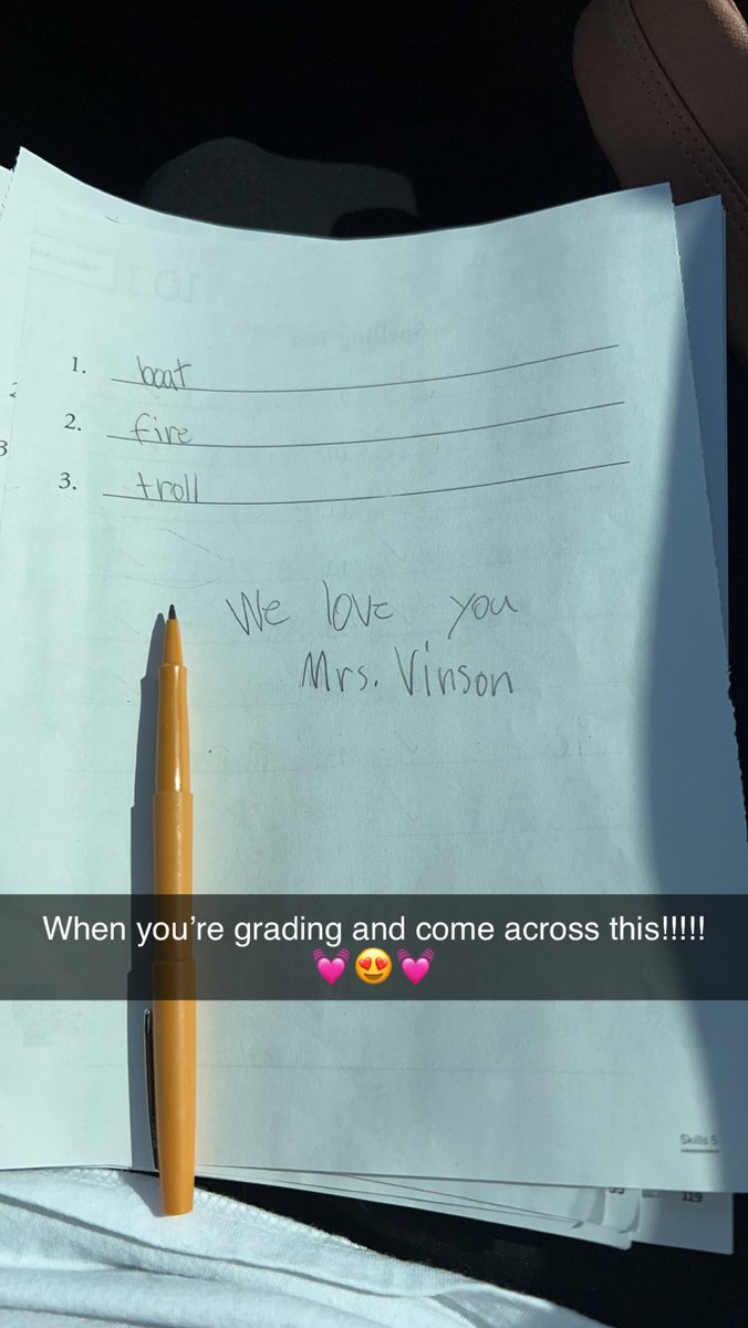 mrsvinson817's tweet image. Even during Spring Break, my kiddos show their love for me! 

my heart ❤️ #kidsarethebest #teachingneverstops #teachersoftwitter
