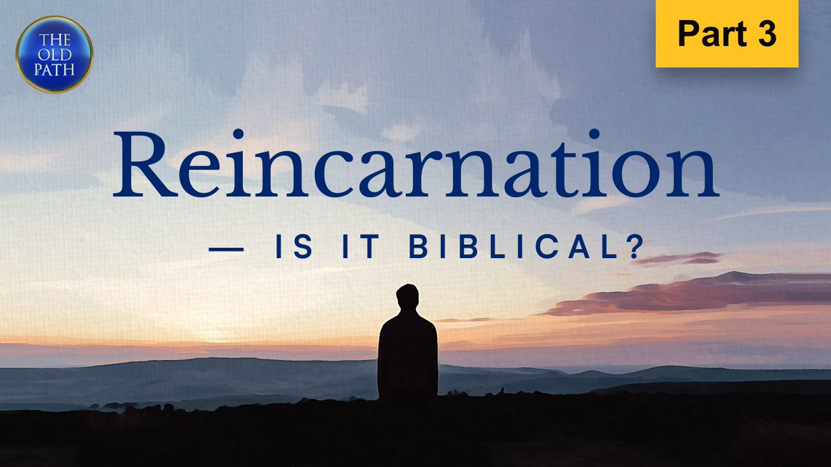 TheOldPathTV's tweet photo. NEW VIDEO: Is there any mention of reincarnation, or the idea of people having a second chance or reincarnating as someone or something different, in the Bible?
In this video, Brother Eli Soriano explains the biblical truth:
https://t.co/8tT4F8hLzS
#MCGICares
#TheOldPath https://t.co/47IP7WUmCo