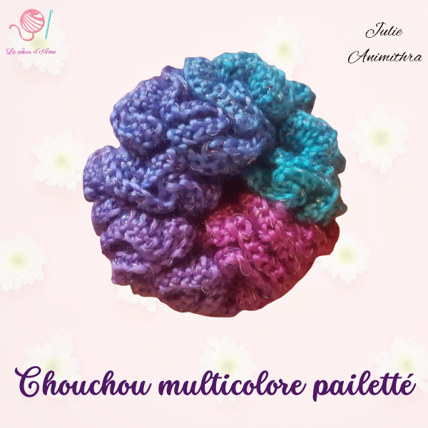 LeCoeurdAme's tweet photo. [#Crochet] Redécouvrir : Chouchou multicolore pailleté par @julieanimithra ! 🏃🏽‍♀️

https://t.co/2m0JzyFbpJ https://t.co/KD5xtOYHCo