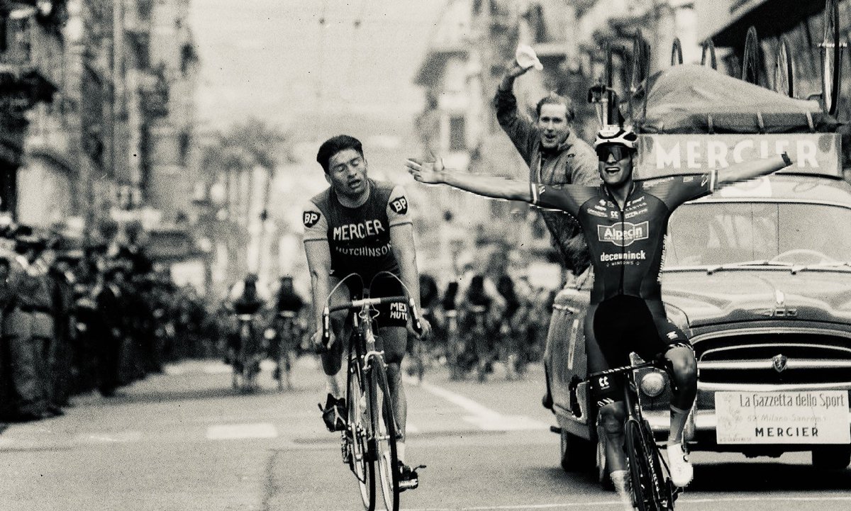 Someone better than me needs to do an image like this!!!
#Milansanremo #vanderpoel #fenix