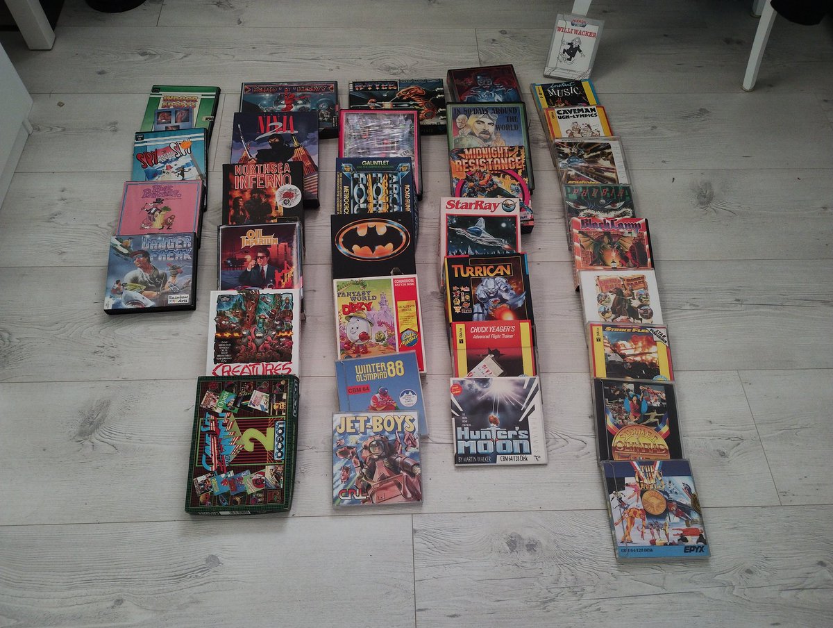 AddyBook64's tweet image. The AddyBook team has cleaned out the cellar. Some fine little treasures came to light! 
#C64 #C64Games #C64Forever #C64Rules #C64Scene