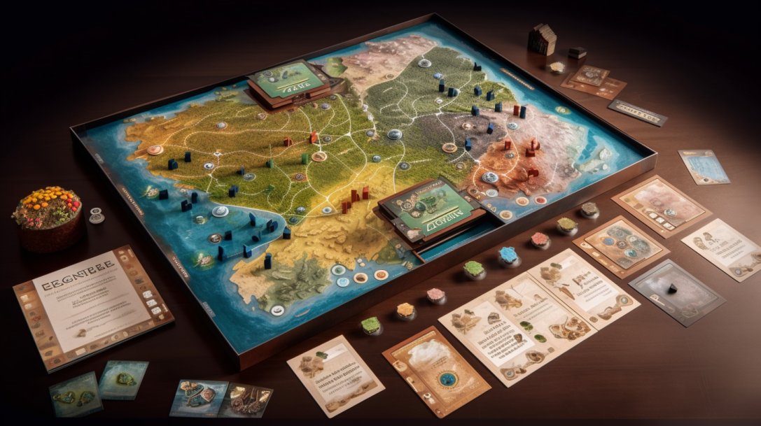 Je continue mes tests et réflexions avec #GPT4 #MidJourneyV5 , créons un jeu de société ( règles, cartes, traductions, plateau de jeux, mécanique ) en 15 min selon ses goûts.

Le résultat est bluffant, je chercher comment imprimer le prototype. 

la suite 👇👇