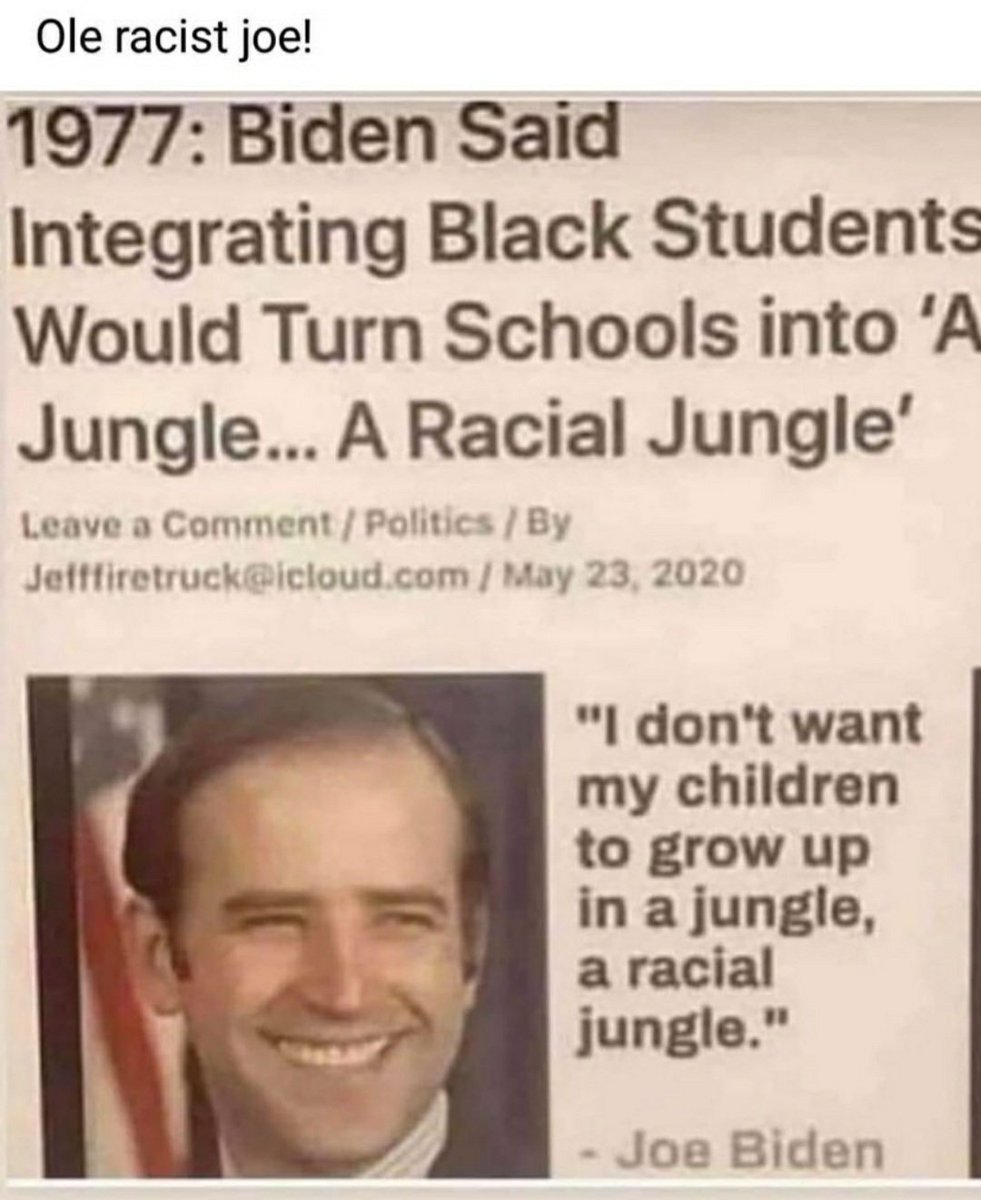 lowell_gower's tweet photo. @robreiner And you still voted for Joe Biden? He's a racist and a Liar! And don't forget he said he had no involvement in Hunters China dealings (lies) https://t.co/Q5cSVxhDlN