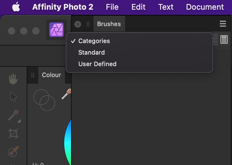 Please tell me how to resolve.
I can not  use raster brushes in all 3 apps.

#affinityPhoto #affinitydesigner  #Affinitypublisher