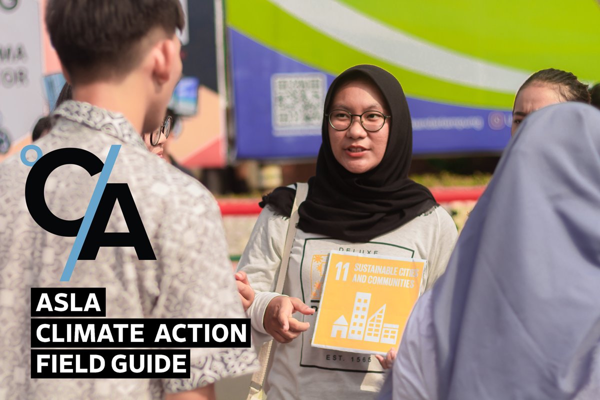 NationalASLA's tweet image. At LABash on Friday, March 31 at 4:20 CST, ASLA members Sarah Fitzgerald and Madeline Kirshner will cover the top actions from the Climate Action Field Guide that students and emerging professionals can apply. Continue the conversation at their Expo booth from 10 AM-4 PM daily.