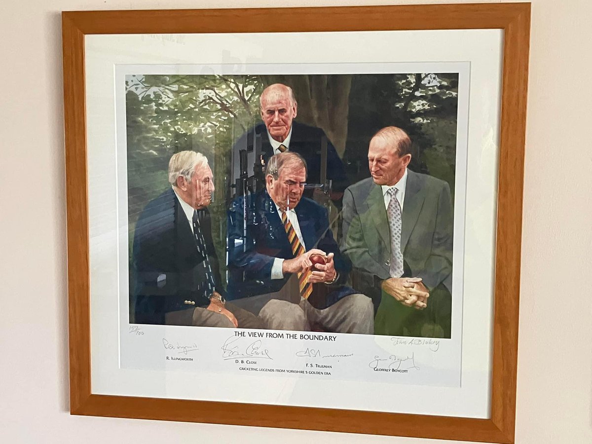 Big Thank You to Mark Westmoreland for donating this amazing picture. The picture is proudly on the wall in the clubhouse 
🐏🏏
