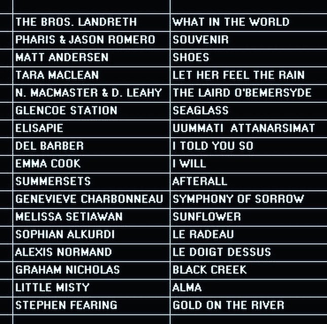 ‘Canadian Roots’ Sun March 19 at 10pmE. 🆕🎵 @StephenFearing @taramacmusic #AlexisNormand @LittleMisty5 @gencharb @summersetsmusic +💐👏🏻 @thebroslandreth @pharisandjason #Juno Listen at erinradio.org, TuneIn, or locally at 91.7FM.