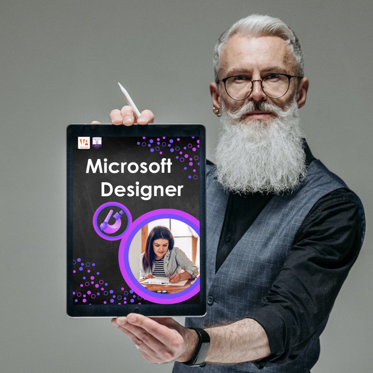 TAScotland's tweet photo. 🎨 Join us as we dive into Microsoft Designer  🎨

Microsoft Designer – Creativity starts here

🕓 Tuesday 4pm 🕓

⬇️⬇️⬇️
https://t.co/g2KLbkJZDh https://t.co/8Uk05dTWJs