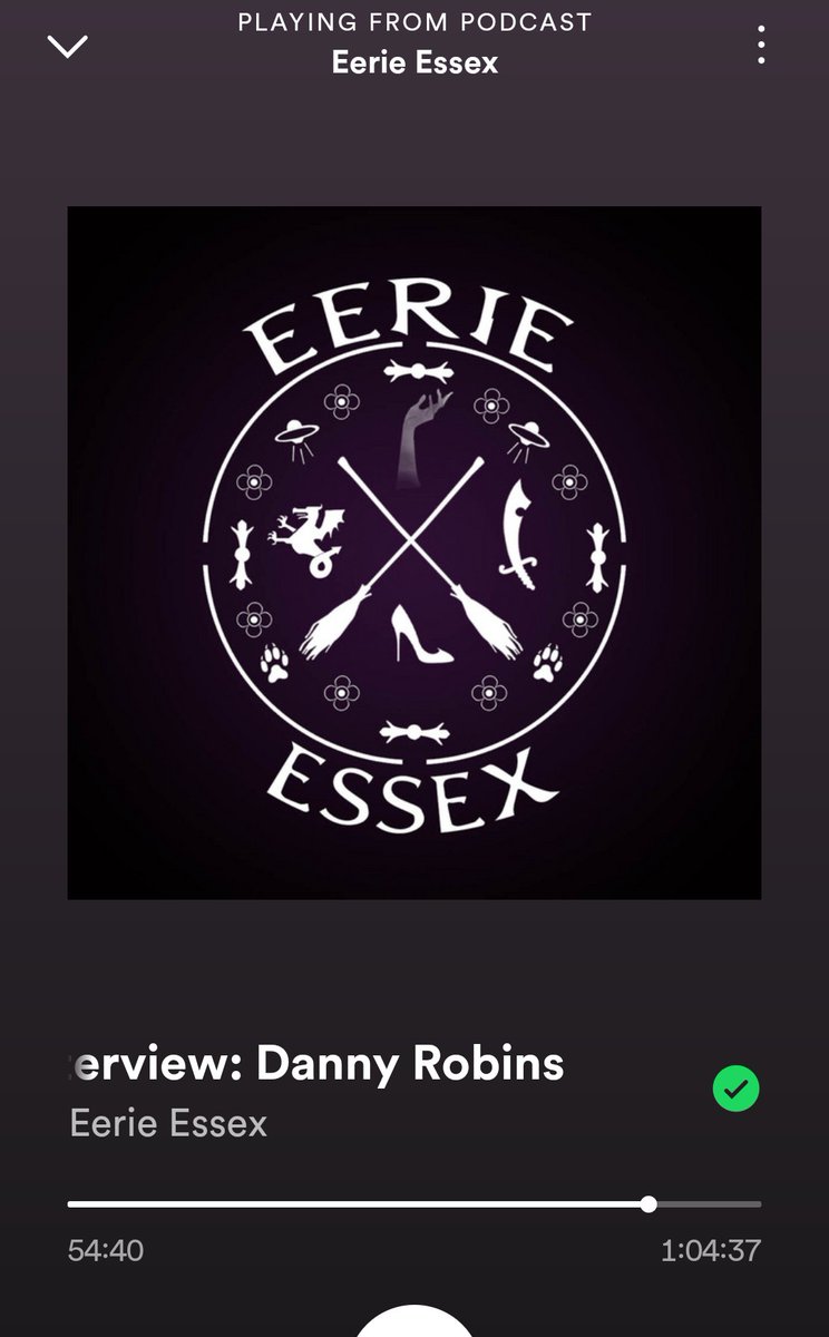 Just listening to the @Eerie_Essex interview with Danny Robbins and enjoyed him calling Peter Laws a 'behemoth of hair'! 😂

#eeirieessex #dannyrobbins #peterlaws #besthair #UncannyCommunity #uncanny #podcasts #paranormal