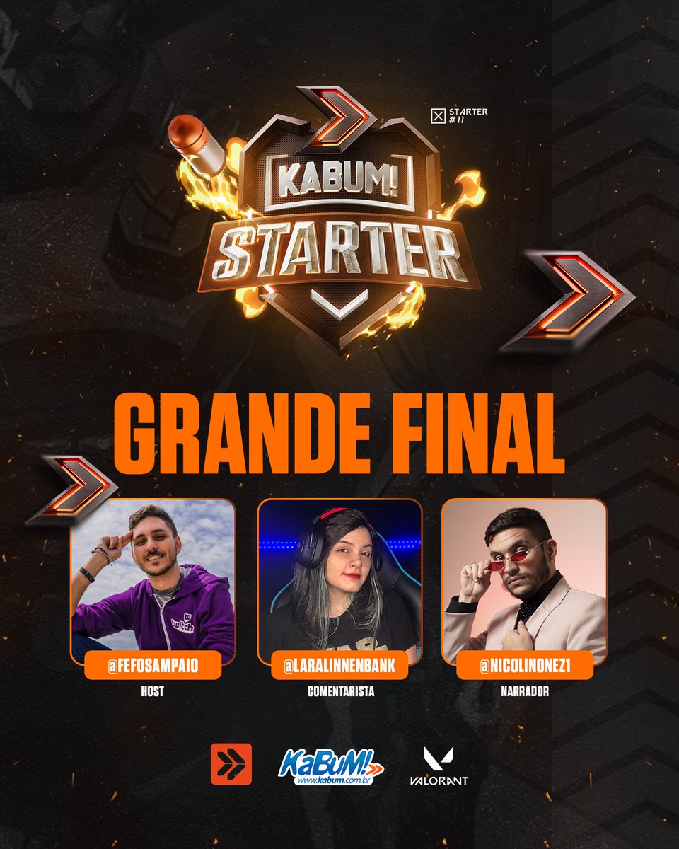 kabum_gg's tweet photo. HORA DA GRANDE FINAL! 

Quem será o Grande Campeão do KaBuM! Starter #11?!

@100TEMPOgg 🆚 @Ultimatees_br

📺 https://t.co/llDOXDuM7W https://t.co/107MxeaZmO