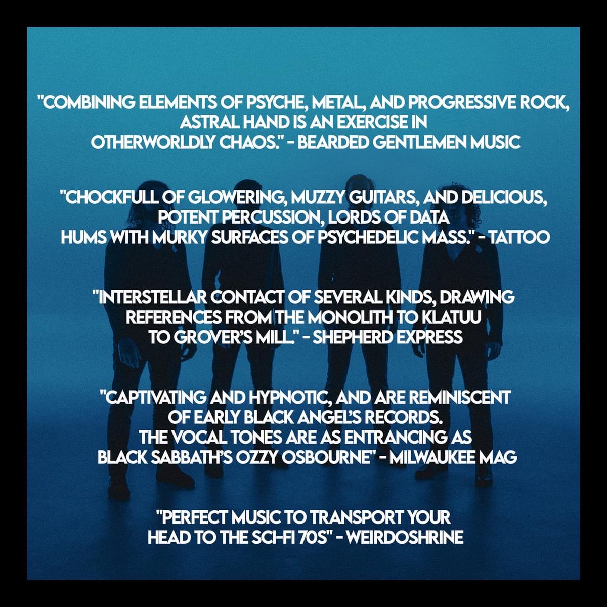 Today is the day, everybody!

Get your ASTRAL HANDS on our debut album, LORDS OF DATA, today at 3PM EST/2PM CST at <a href="/Romanusrecords/">Romanus Records</a>  romanusrecords.com + link in bio!

Very limited quantities of beautiful custom variants.  Get 'em while you can 🖐🏼💎🛸👽