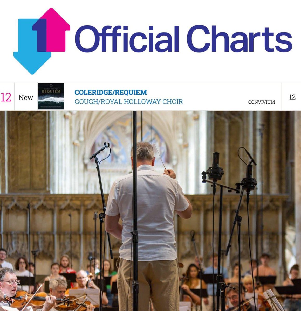 Matthew Coleridge (@matt_coleridge) on Twitter photo Delighted to be at #12 in the Specialist Classical Chart for the second week running! Thank you <a href="/ConviviumUK/">Convivium Records</a> for your hard work Delighted to be at #12 in the Specialist Classical Chart for the second week running! Thank you <a href="/ConviviumUK/">Convivium Records</a> for your hard work