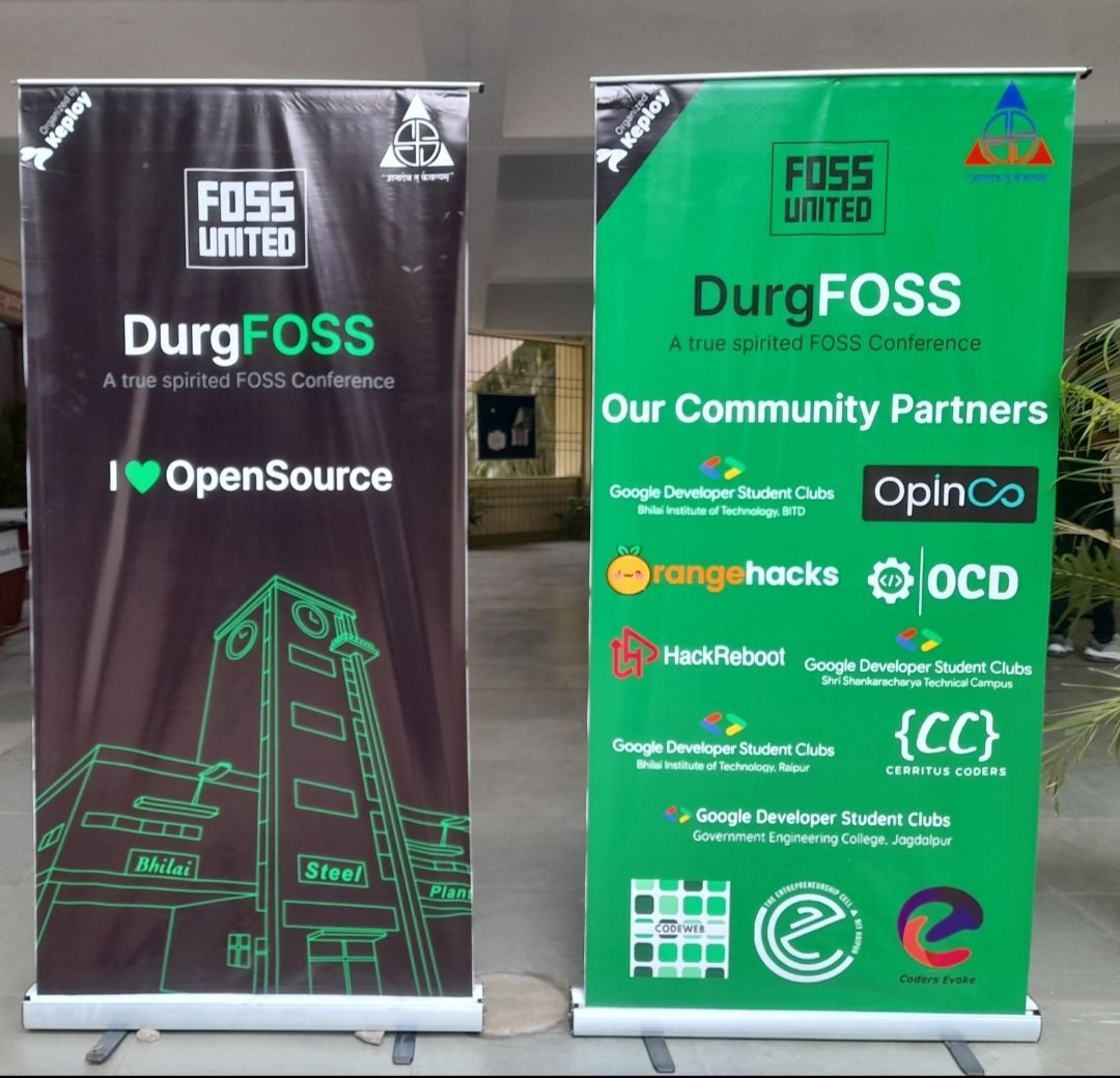 veetweetsss's tweet image. Had an amazing time at @durgfoss 
#durgfoss #durgfoss2023