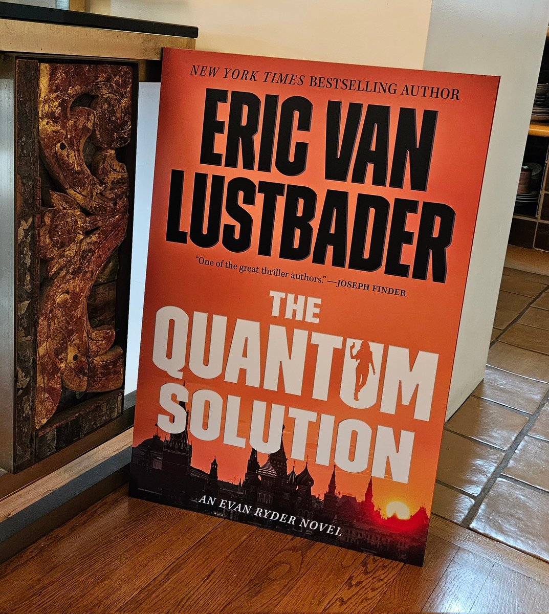 EVanLustbader's tweet photo. Happening May 9th! For #EvanRyder it all comes down to this. @ForgeReads @torbooks @AriesFiction @thrillerwriters https://t.co/8dTVYrm87L